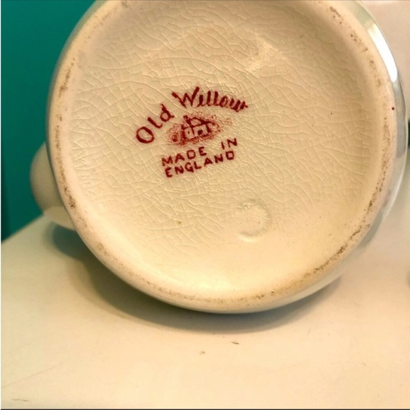 Swinnertons old willow RED tea set - Picture 5 of 7